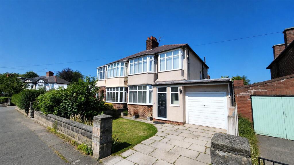 3-bed semi-detached on Endfield Park, Liverpool, Merseyside, L19, £430,000
