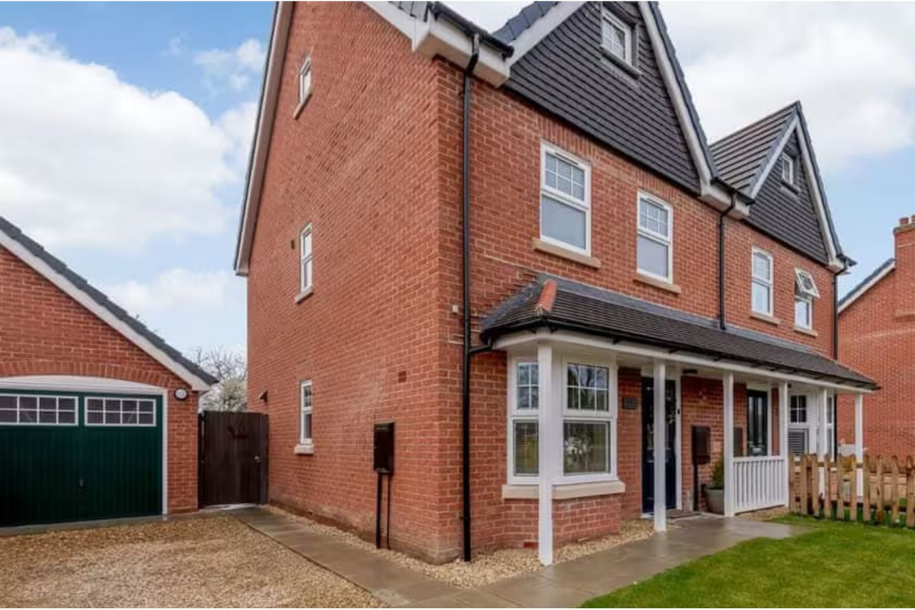 3-bed semi-detached on Witham Road, Woodhall Spa, LN10, £285,000