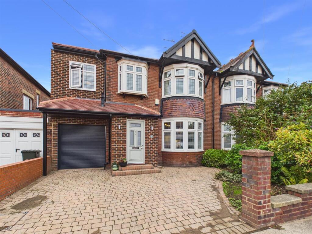 4-bed semi-detached on Percy Park, Tynemouth, £740,000