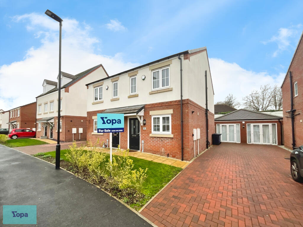 2-bed semi-detached on Thorpe Gardens, Doncaster, DN4, £200,000