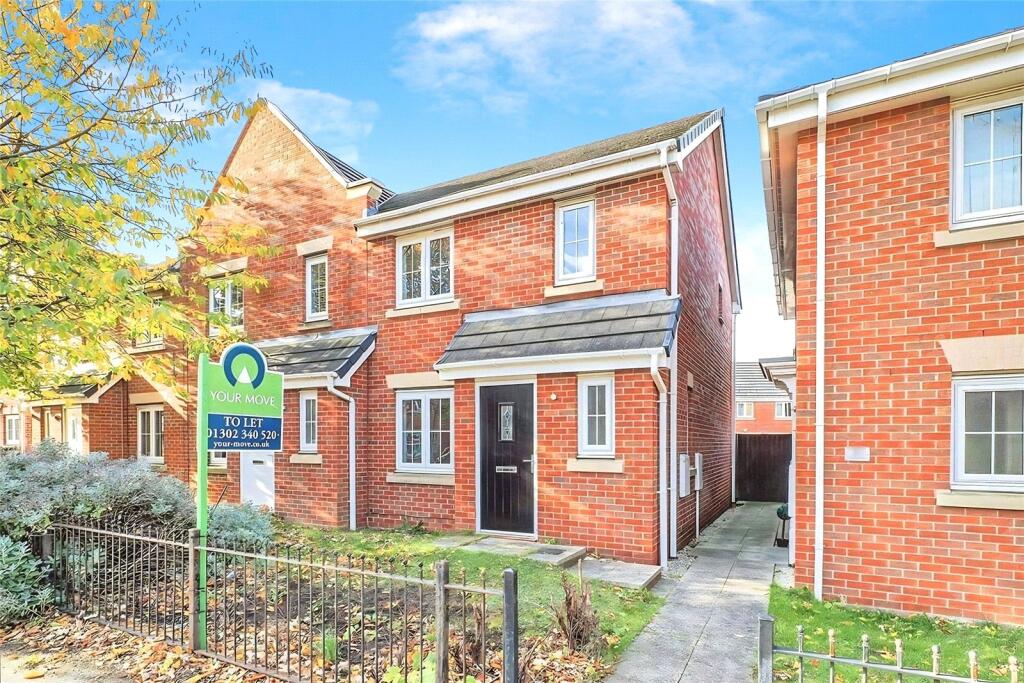 3-bed semi-detached on Scholars Gate, Cudworth, Barnsley, South Yorkshire, S72, £155,000
