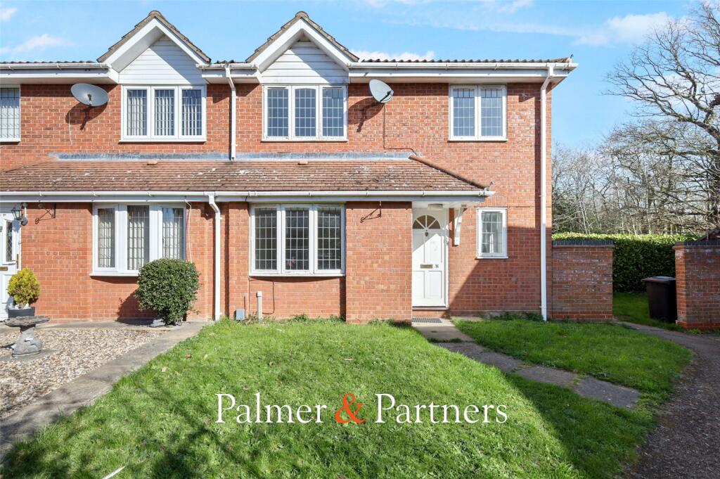 2 bedroom end of terrace house for sale in Wryneck Close, Myland ...