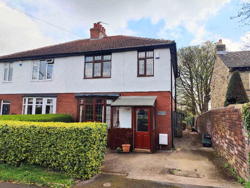 3-bed semi-detached on Broomfield Road, Huddersfield, West Yorkshire, HD2, £290,000