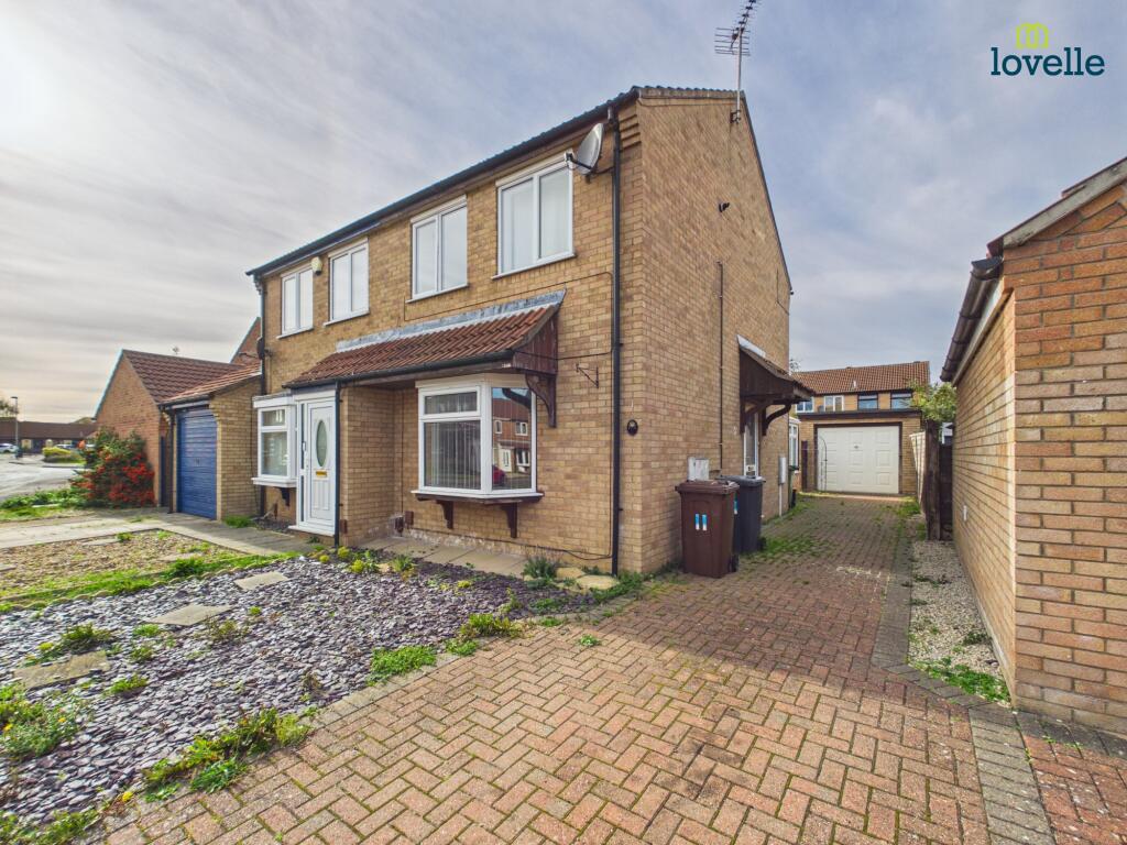 2-bed semi-detached on Beaufort Road, Lincoln, LN2, £170,000