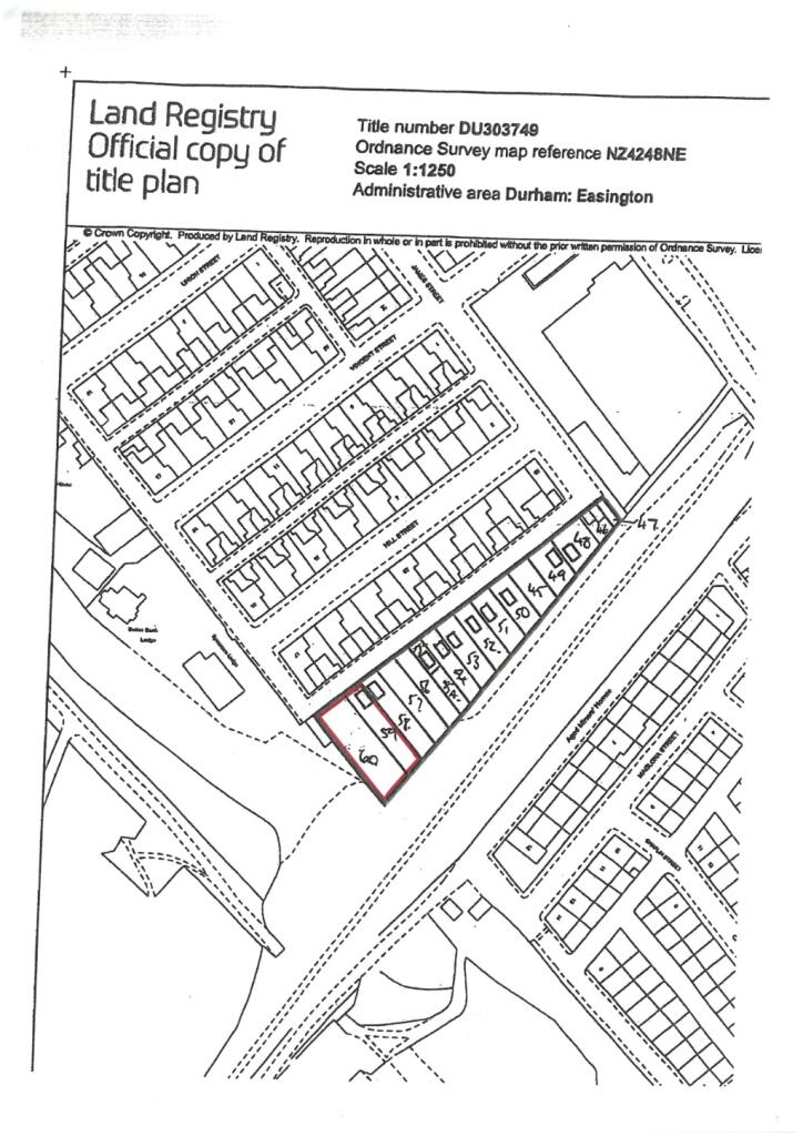 Main image of property: Land to the rear of 17 Hill Street, Seaham, Durham, SR7 7QN