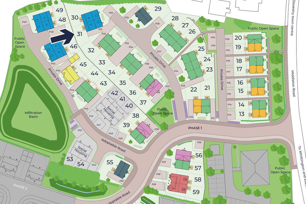 Plot 49 Guinevere Park, Oswestry - View 4