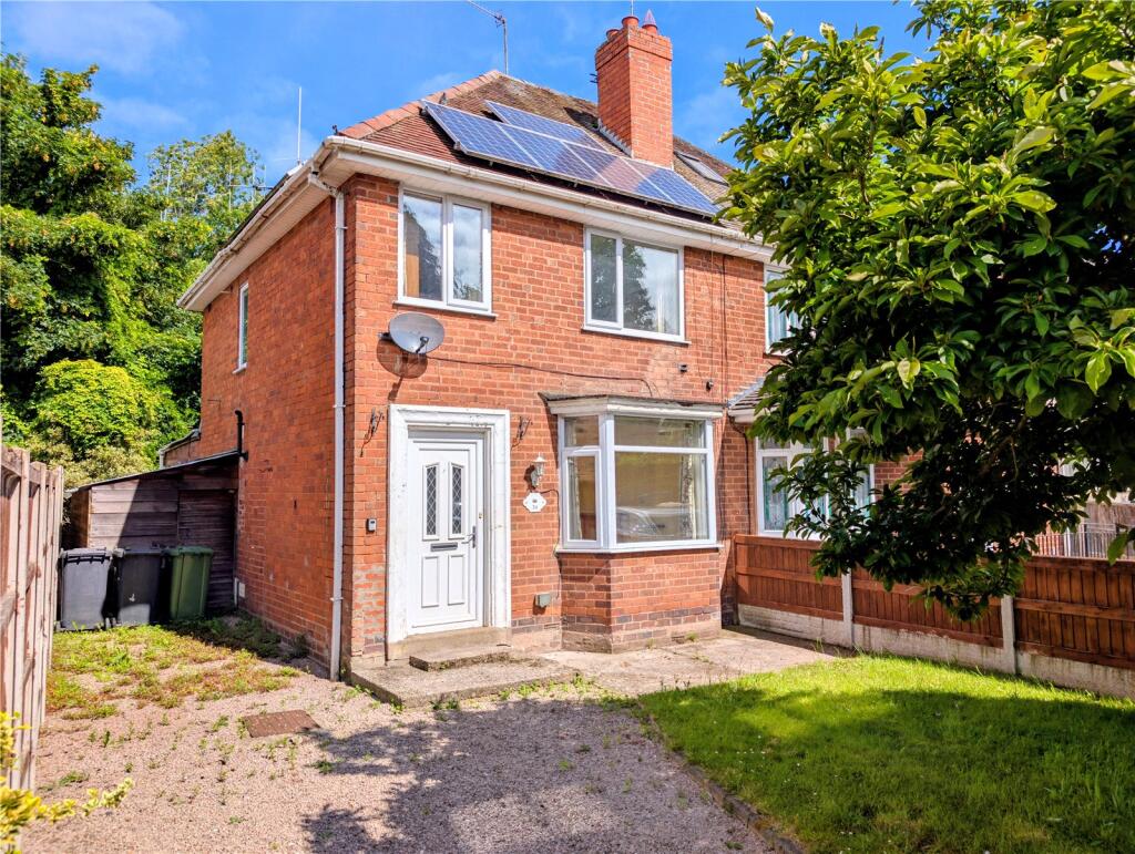 3-bed semi-detached on Wolverhampton Road, Kidderminster, Worcestershire, £170,000