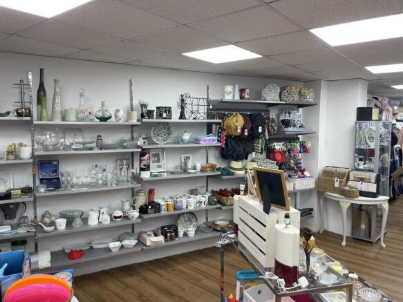 Rear retail space