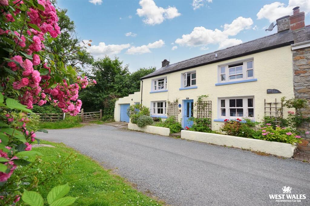 2-bed terraced on Dinas Cross, Newport, £400,000