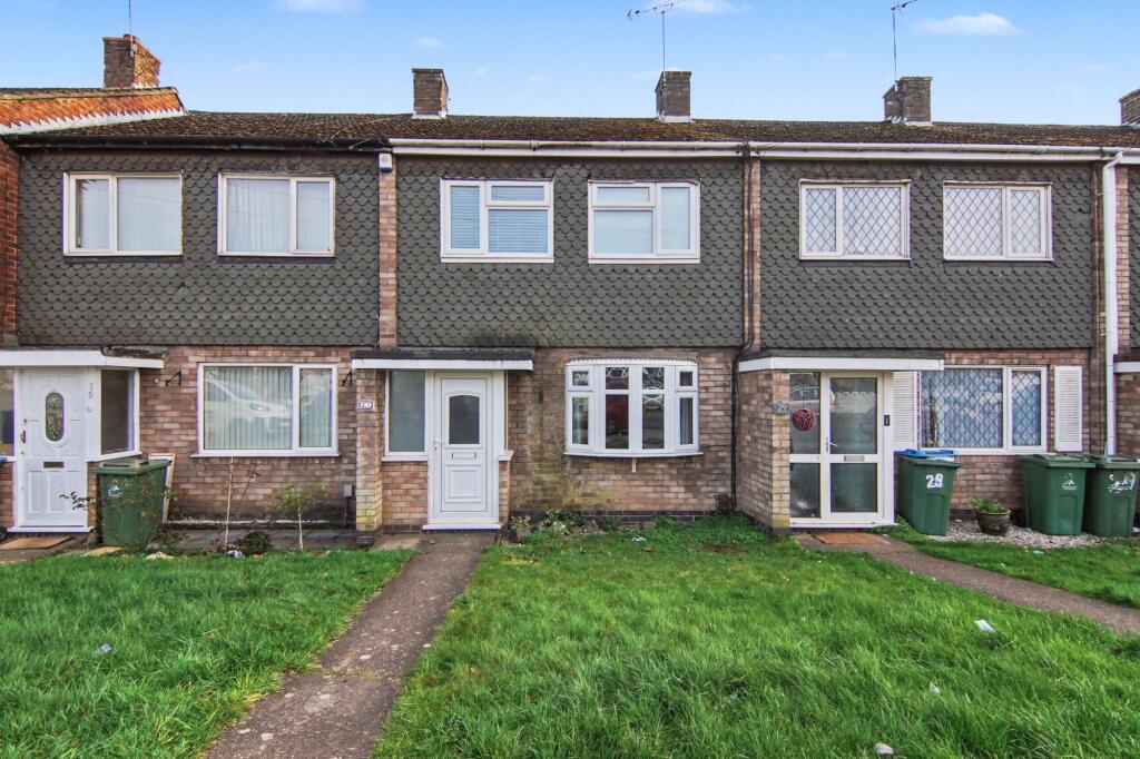 2-bed terraced on Roland Avenue, Coventry, CV6, £195,000