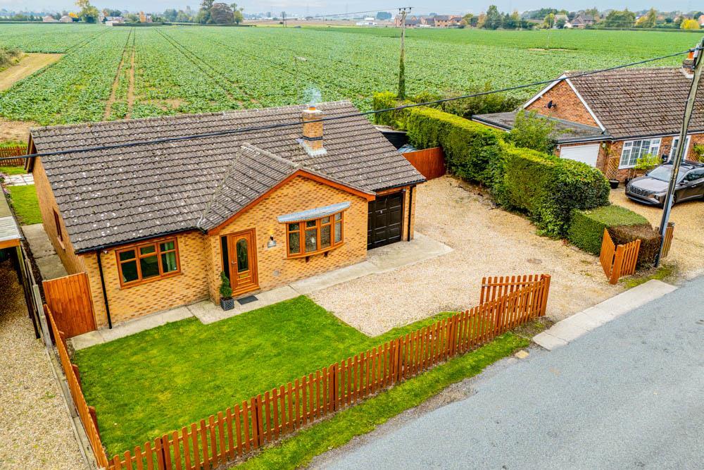 3-bed bungalow on Roman Bank, Holbeach, £285,000