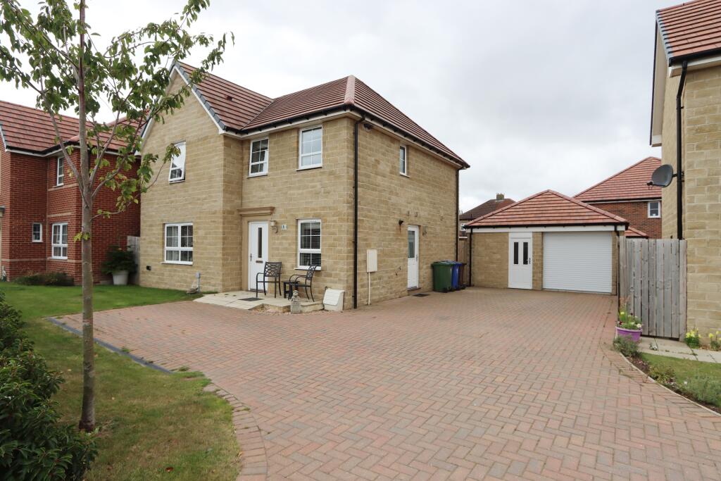4-bed detached on 12 Barley Way, £495,000