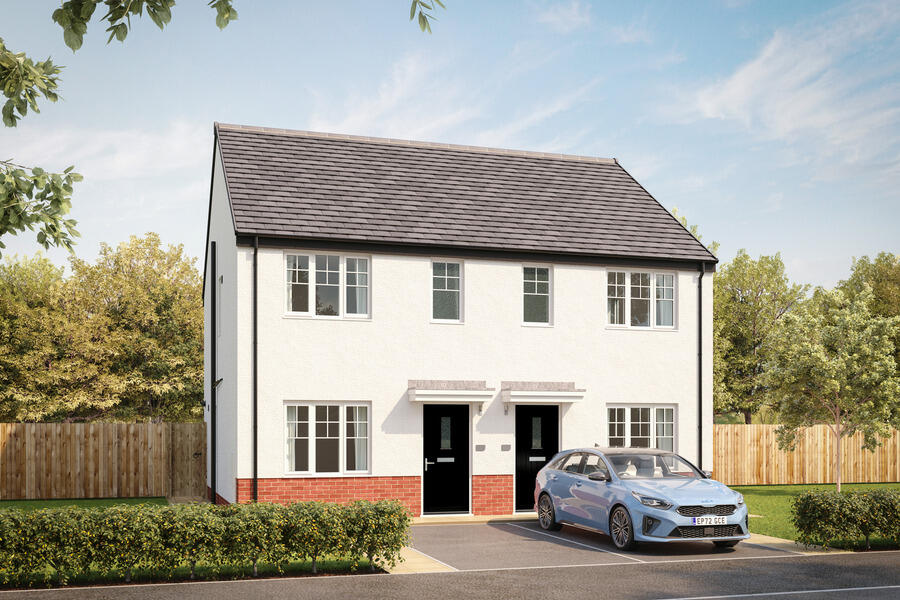 2-bed semi-detached on Standhill Farm,
Armadale,
Bathgate
EH48 3ED, £224,995