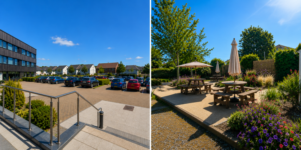 Car Park and Garden