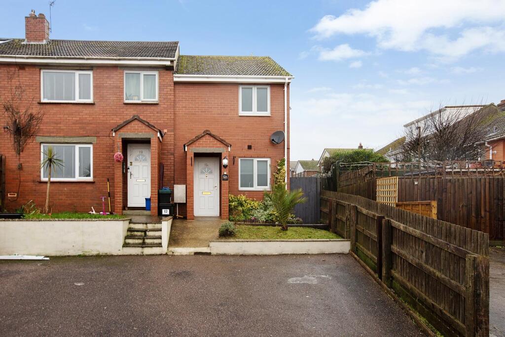 2-bed terraced on Coronation Avenue, Dawlish, EX7, £215,000