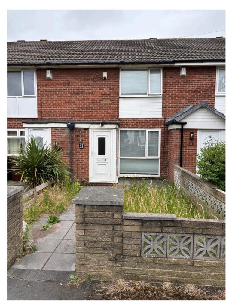 2-bed terraced on Clare Walk, Liverpool, L10, £120,000