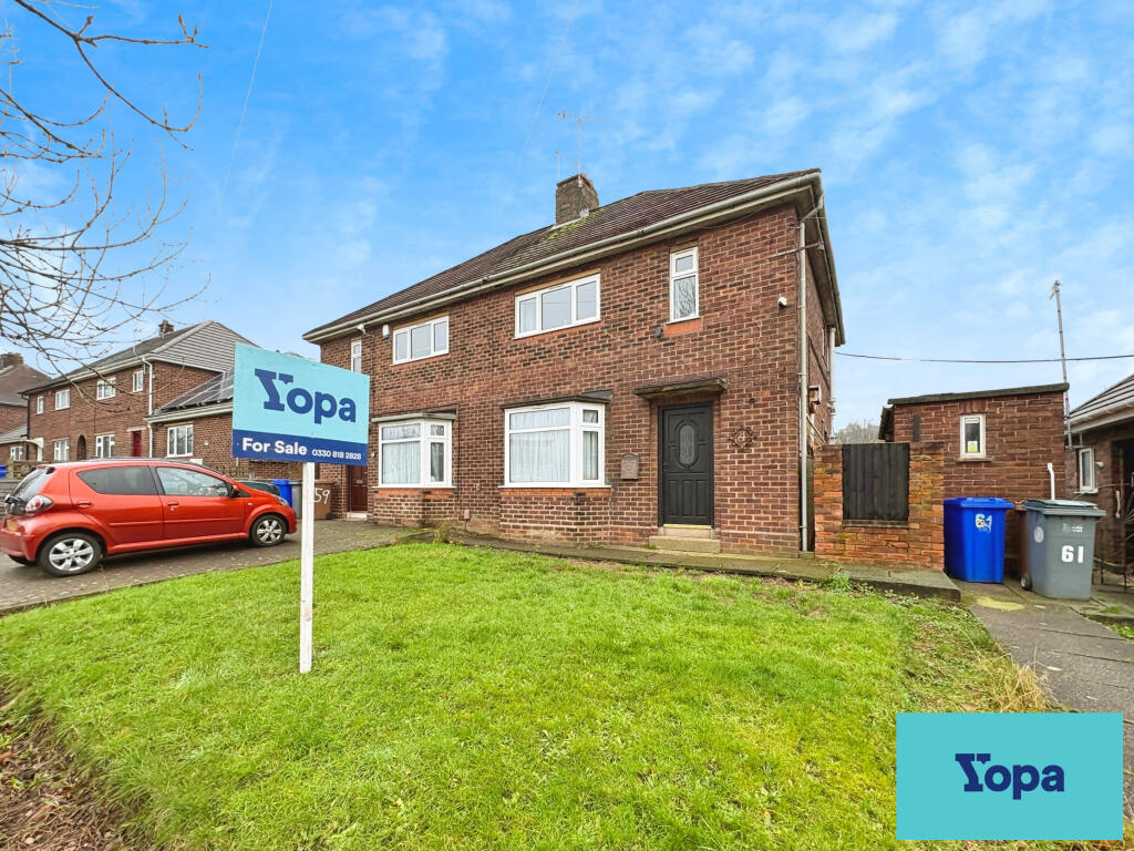 3-bed semi-detached on Hilton Road, Hartshill, Stoke-on-trent, ST4, £200,000