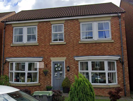 4-bed detached on 10 Rolling Mill (&Garage), Consett DH8 6NH, £186,000