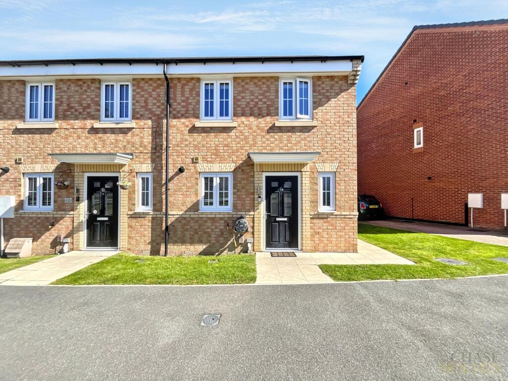 2-bed terraced on Goldcrest Way, Hebburn, NE31, £45,000