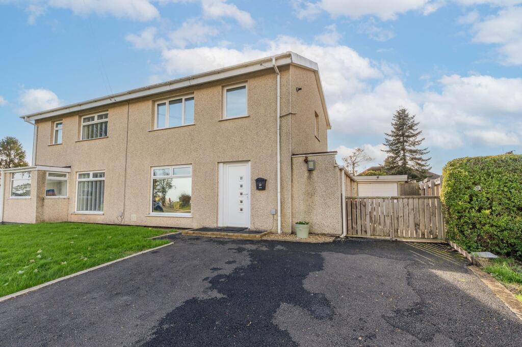 3-bed semi-detached on Stelvio Park Crescent, Newport, NP20, £225,000