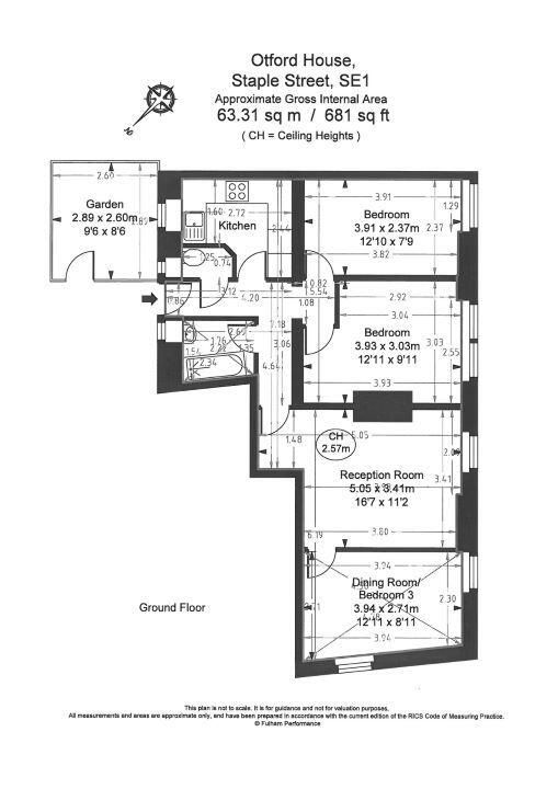 Flat 35 Otford House, Staple Street, London, Southwark, SE1 4LS photo 4
