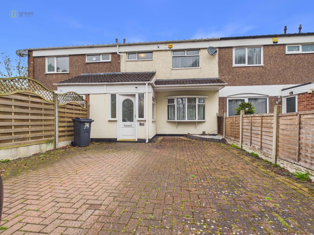 3-bed terraced on Kendrick Avenue, Shard End, Birmingham, B34, £190,000