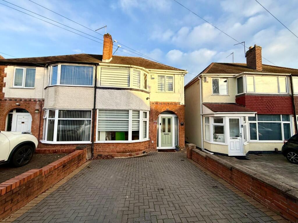 Cardington Avenue - SEMI DETACHED FAMILY HOME , Great Barr, Birmingham, B42