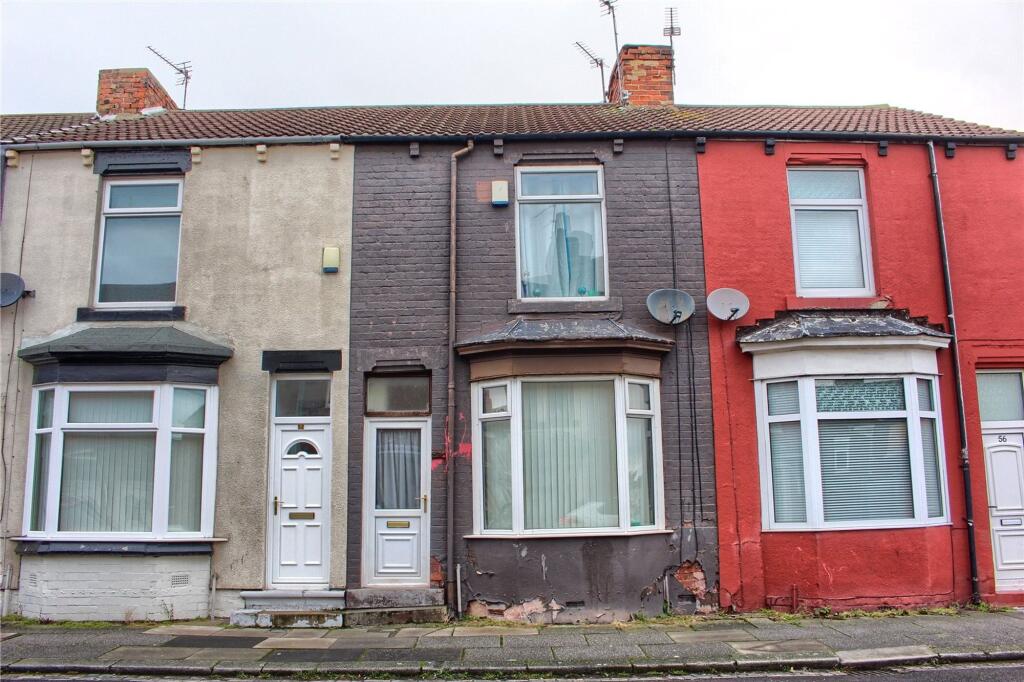 3-bed terraced on Thornton Street, Middlesbrough, TS3, £71,500