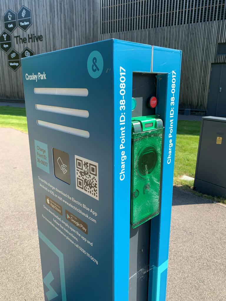 Car charging point