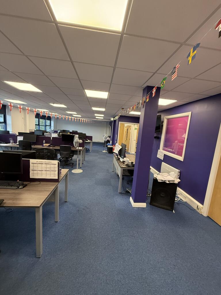 Open plan office