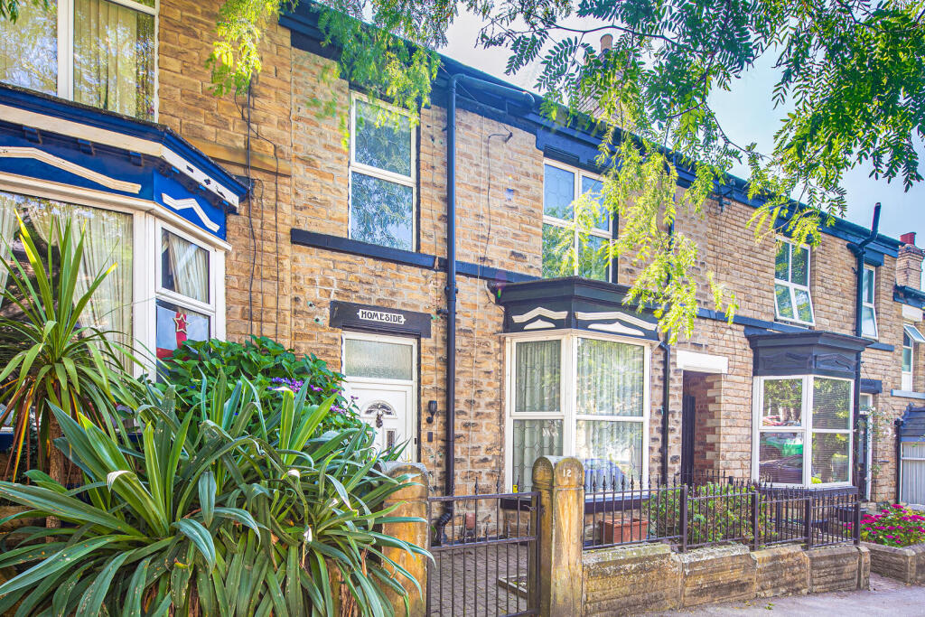 4-bed terraced on 12, Tylney Road, Norfolk Park, Sheffield, S2 2RY, £325,000