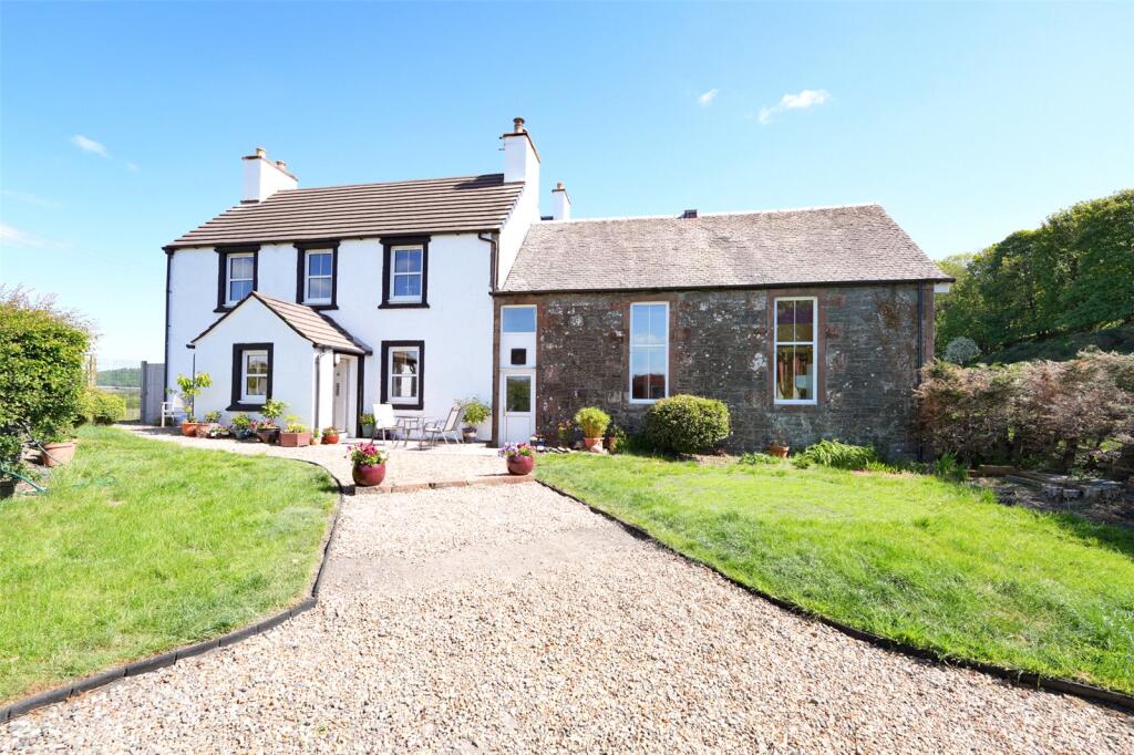 5-bed detached on The Old Schoolhouse, Ringford, Castle Douglas, Dumfries and Galloway, South West Scotland, DG7, £455,000