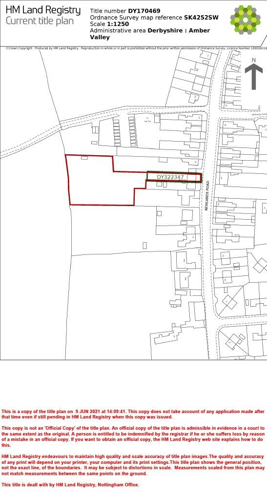 Main image of property: To The Rear Of 32 & 34 Newlands Road, Riddings, DE55