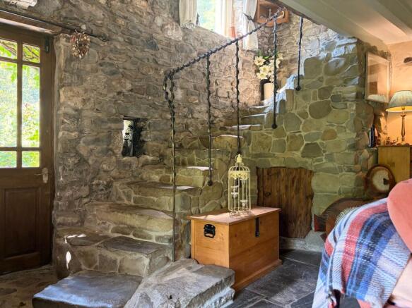 Staircase to bedrooms