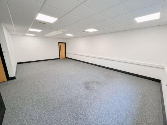 First Floor Office with Storage Room