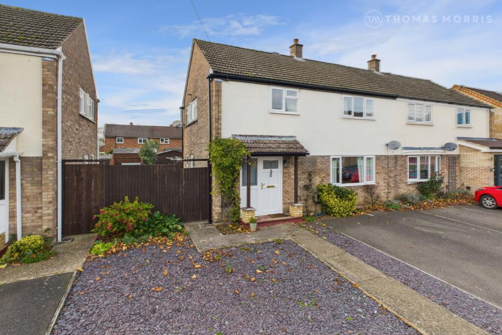4-bed semi-detached on Williams Close, Brampton, Huntingdon, Cambridgeshire, PE28, £300,000
