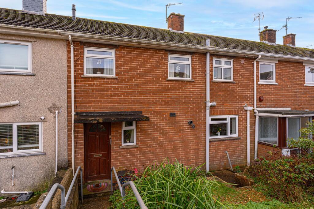 2-bed terraced on Caesar Crescent, Caerleon, NP18, £140,000