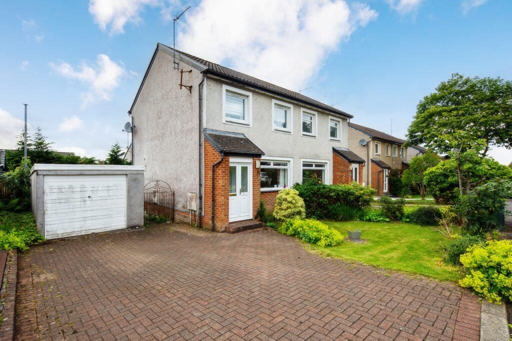 3-bed semi-detached on Alloway Drive, Newton Mearns, £259,000