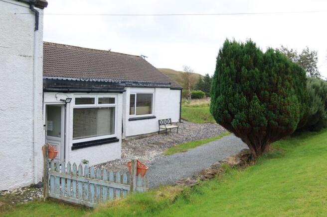 EXTERNAL ENTRANCE PORCH TO HOUSE &amp; COTTAGE: