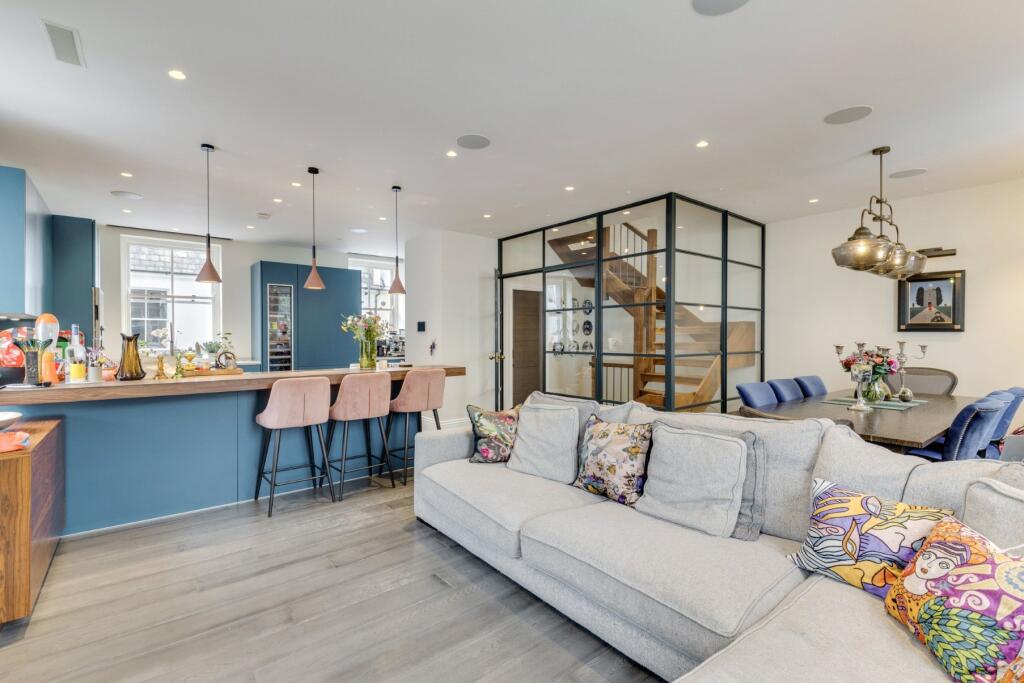 2-bed flat on Lambolle Place, Belsize Park, NW3, £1,495,000