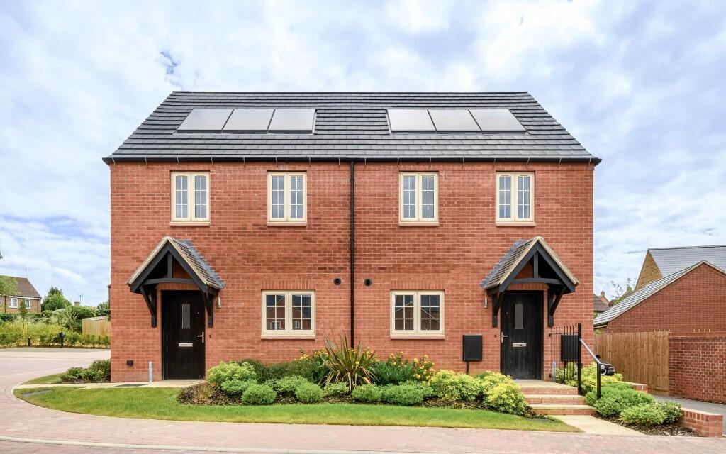 2-bed semi-detached on Orbit Homes at Middleton Meadows,
Waters Lane,
Middleton Cheney,
OX17, £140,000