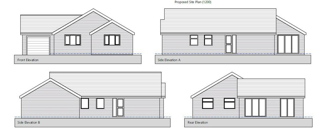 Photo 8. Proposed elevantion.