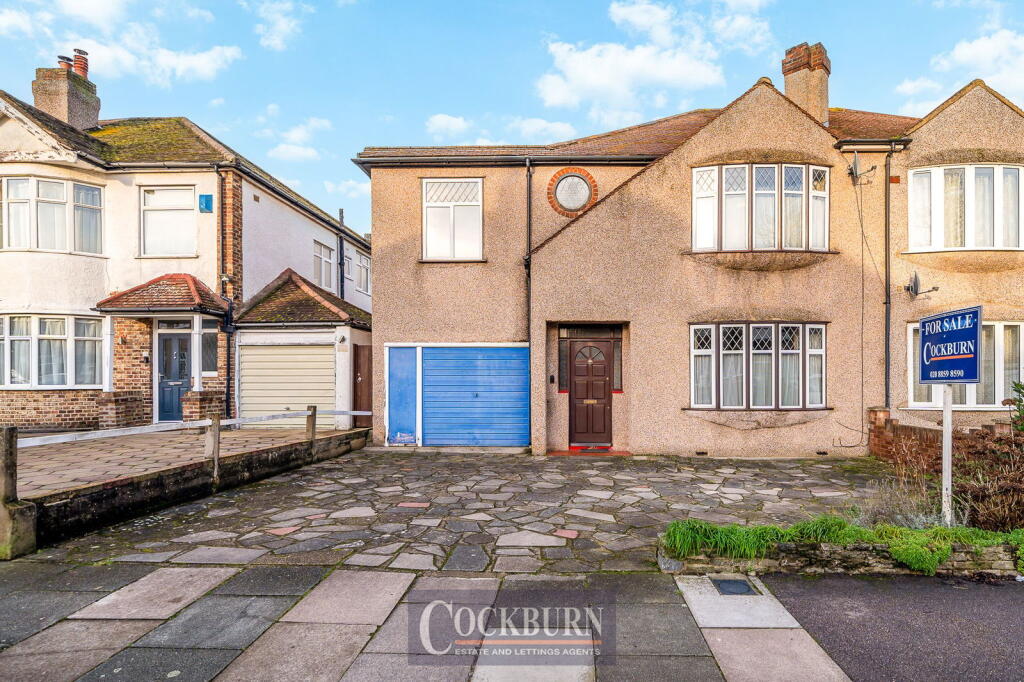 3-bed semi-detached on Hartsmead Road, Mottingham, SE9, £600,000