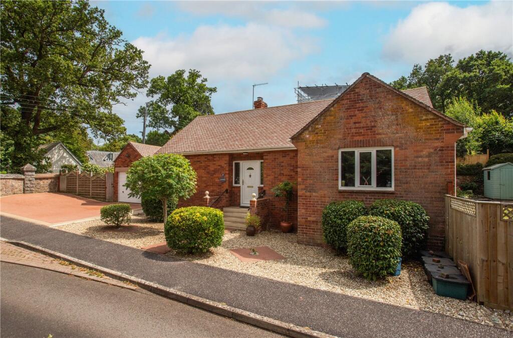 2-bed bungalow on Tidcombe Lane, Tiverton, Devon, EX16, £385,000