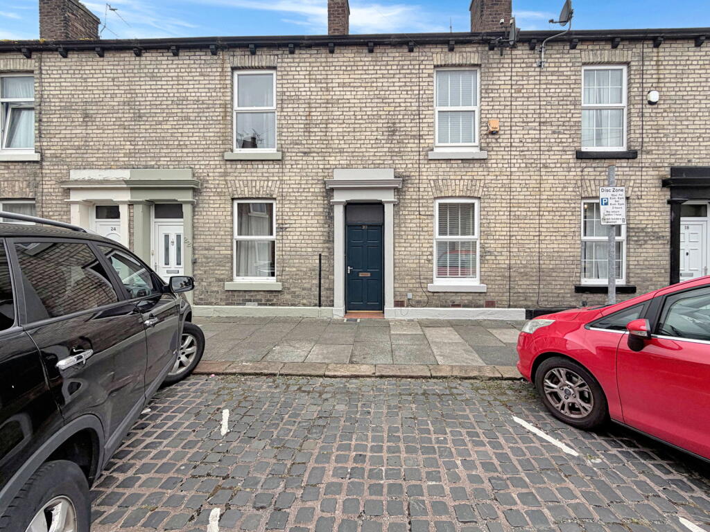 2-bed terraced on Flower Street, Carlisle, CA1 2JN, £100,000