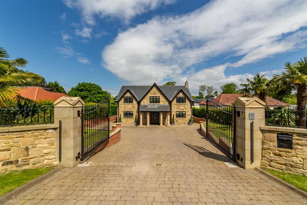 4-bed detached on Runnymede Road, Darras Hall, NE20, £1,300,000
