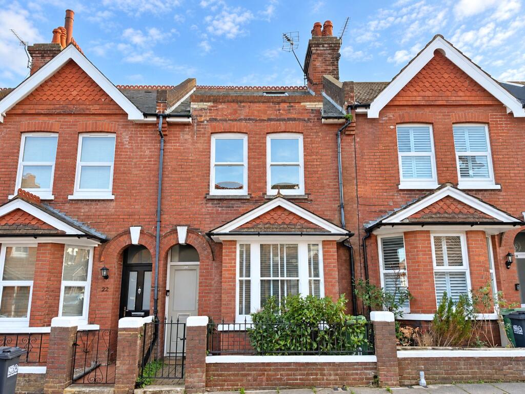 3-bed terraced on Greys Road, Old Town, Eastbourne, East Sussex, BN20, £375,000