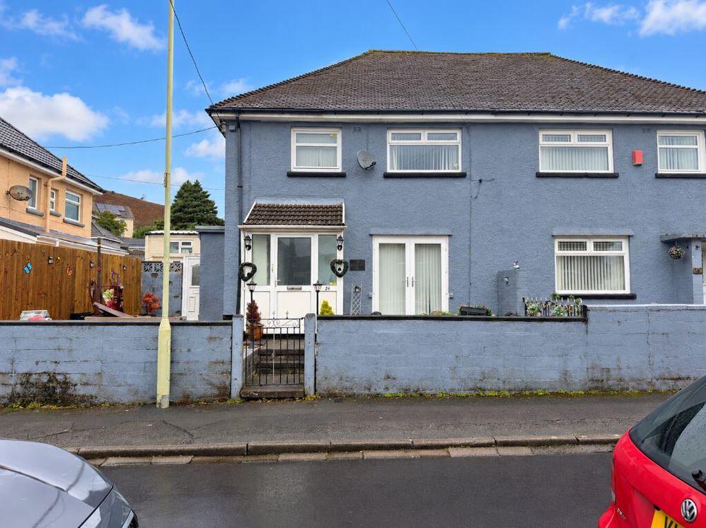 3-bed semi-detached on Olive Terrace, Porth, CF39, £145,000