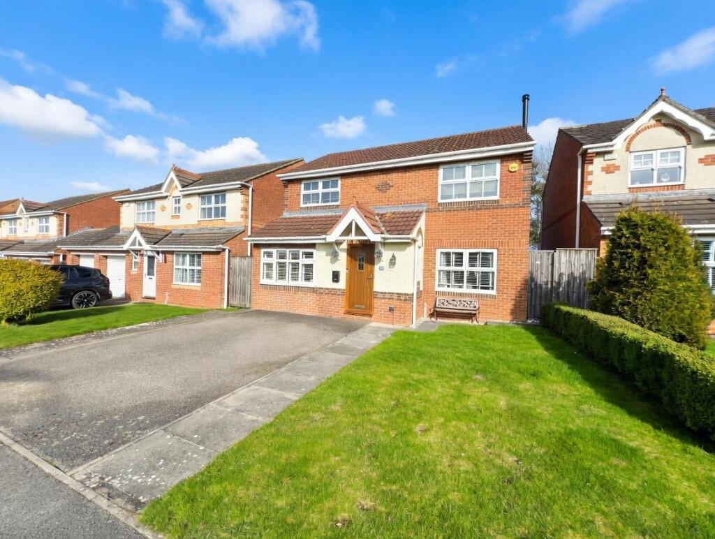 3-bed detached on Castle Close, Spennymoor, £229,950