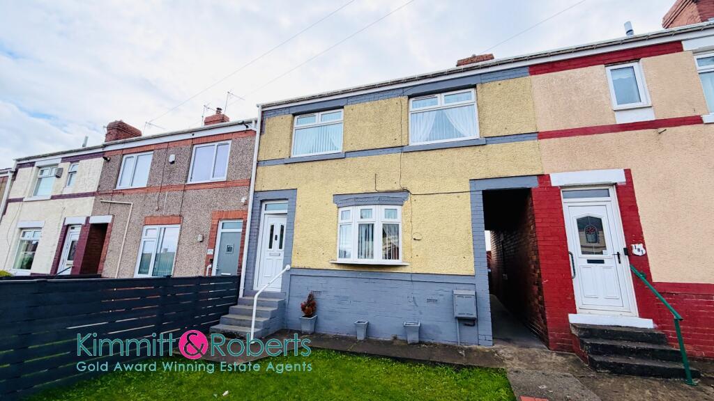 3-bed terraced on The Avenue, Seaham, Durham, SR7 8BD, £99,950